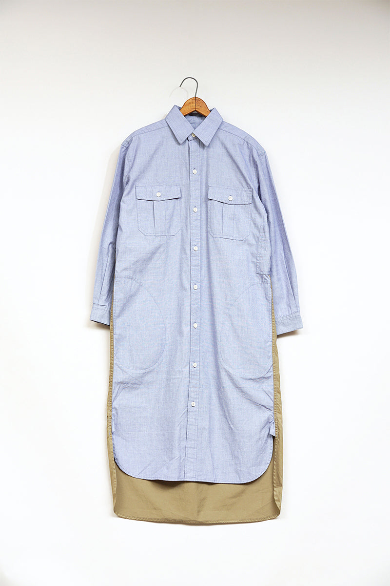 【ナイジェル・ケーボン】WOMAN / チュニックシャツドレス / D01W TUNIC SHIRT DRESS