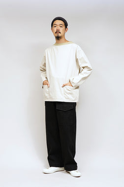 オンラインストア限定【ナイジェル・ケーボン】MAN / フィッシャーマンズシャツ - コットンツイル / FISHERMANS SHIRT - COTTON TWILL