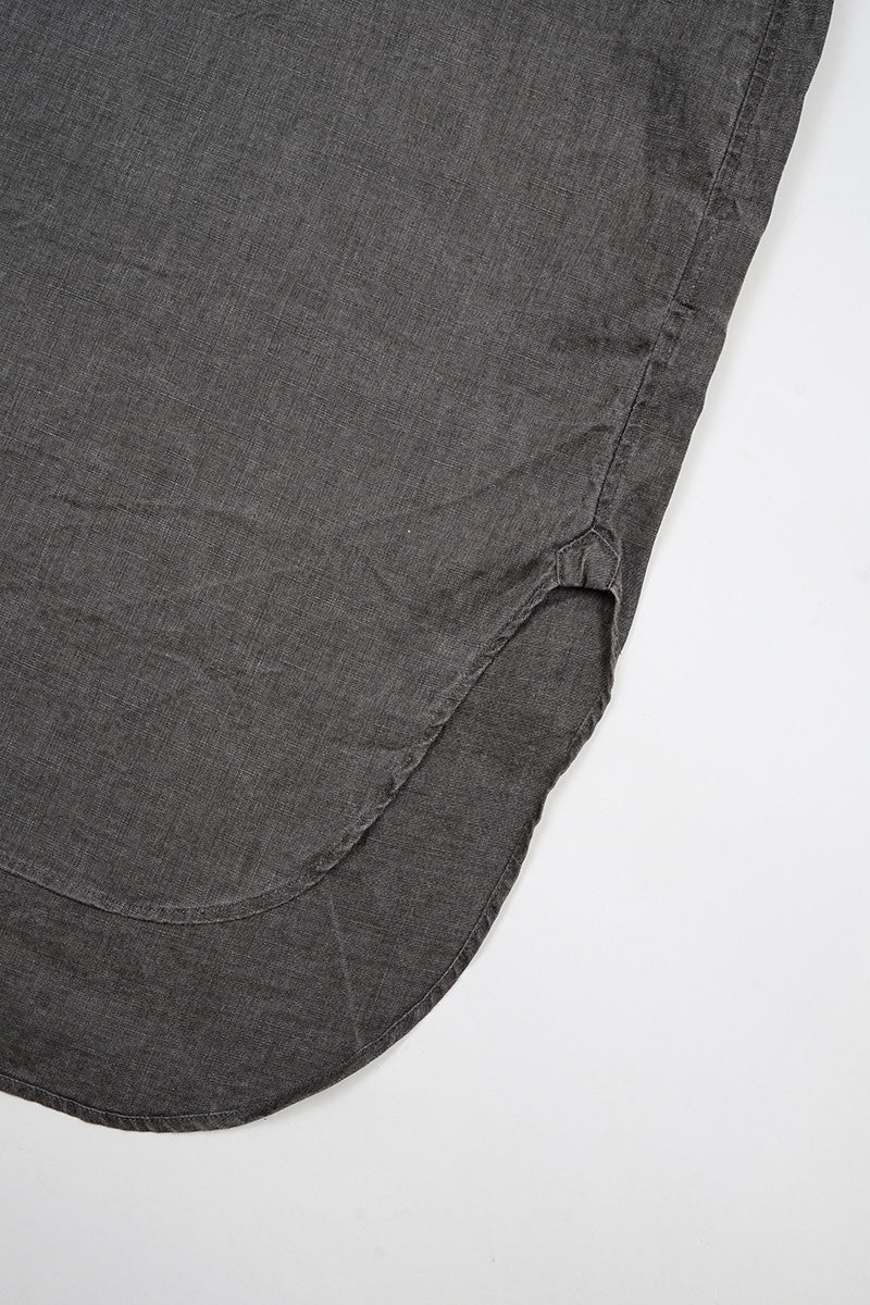 【ナイジェル・ケーボン】MAN / ヘンリーネックシャツ - ヘンプ / HENLEY SHIRT - HEMP