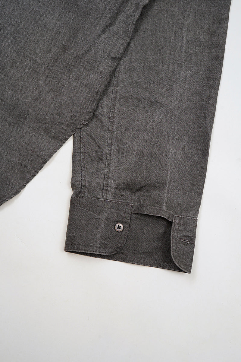 【ナイジェル・ケーボン】MAN / ヘンリーネックシャツ - ヘンプ / HENLEY SHIRT - HEMP