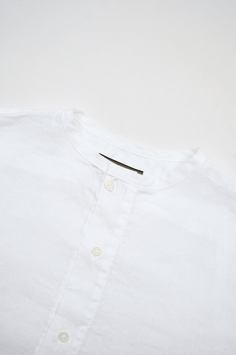 【ナイジェル・ケーボン】MAN / ヘンリーネックシャツ - ヘンプ / HENLEY SHIRT - HEMP