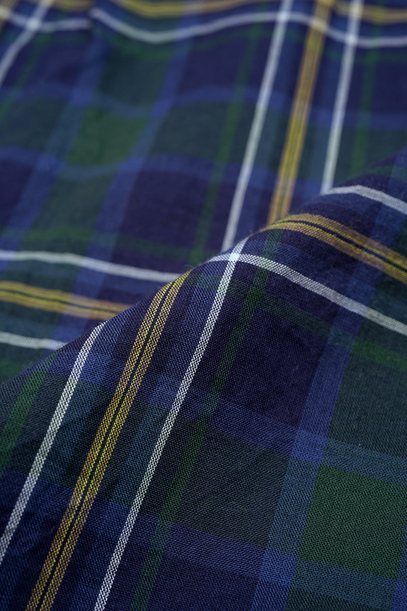 【ナイジェル・ケーボン】MAN / ブリティッシュオフィサーズシャツ - タイプ2 チェック / BRITISH OFFICERS SHIRT - TYPE2 CHECK