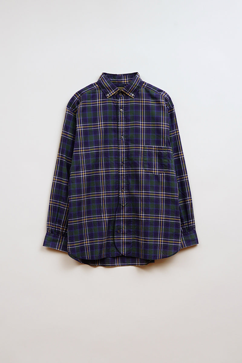 【ナイジェル・ケーボン】MAN / ブリティッシュオフィサーズシャツ - タイプ2 チェック / BRITISH OFFICERS SHIRT - TYPE2 CHECK