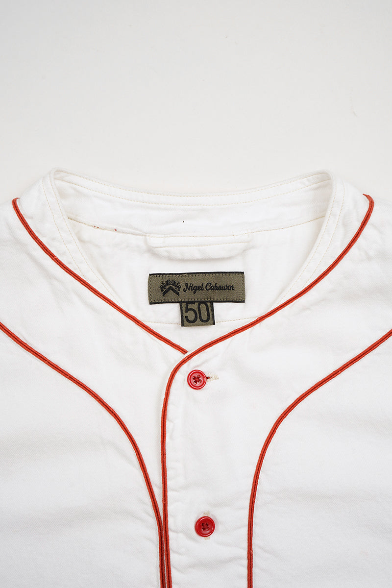 ナイジェル・ケーボン】MAN / ベースボールシャツ ショートスリーブ