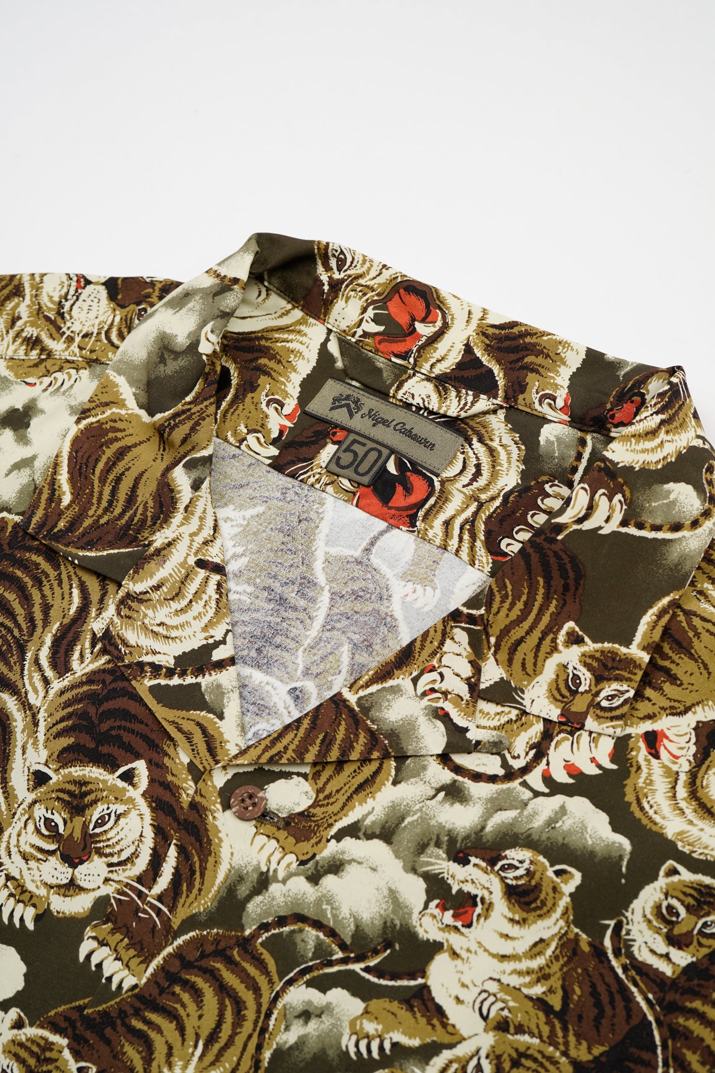 【ナイジェル・ケーボン】MAN / アロハシャツ - 百虎 / ALOHA SHIRT - Tiger