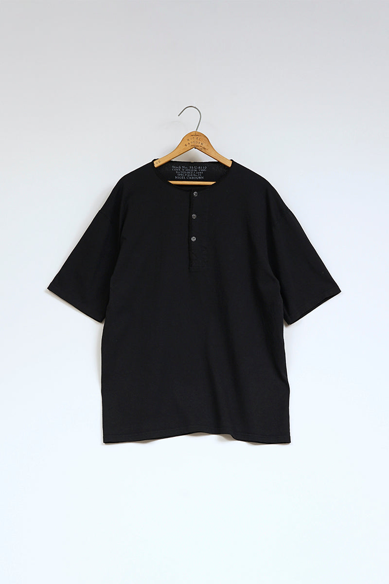 【ナイジェル・ケーボン】MAN / 50s ヘンリーネックシャツ / 50s HENLEY NECK SHIRT