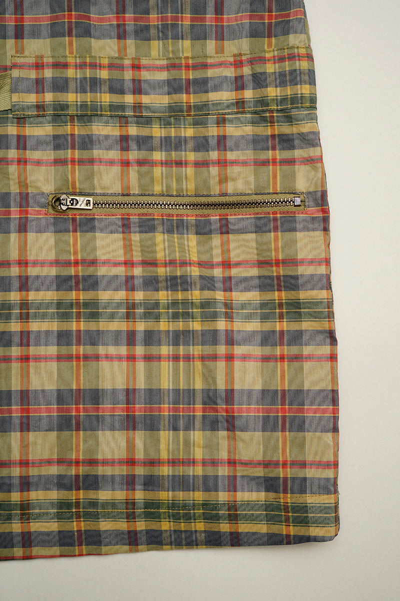【ナイジェル・ケーボン】MAN / アノラック - ラミーポリチェック / ANORAK - RAMIE POLY CHECK