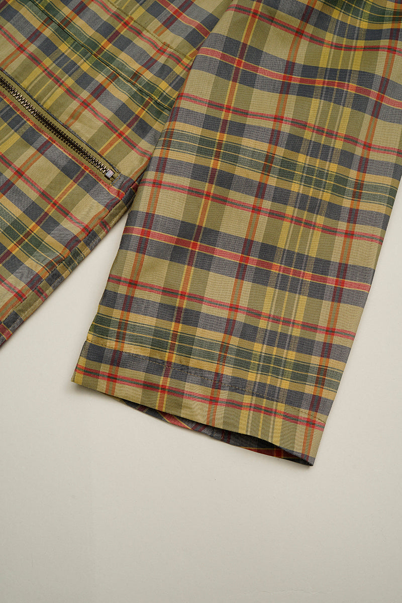 【ナイジェル・ケーボン】MAN / アノラック - ラミーポリチェック / ANORAK - RAMIE POLY CHECK