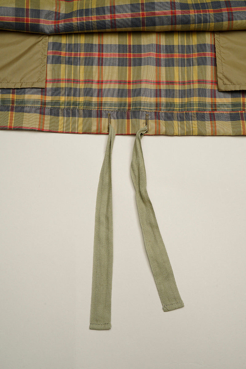 【ナイジェル・ケーボン】MAN / アノラック - ラミーポリチェック / ANORAK - RAMIE POLY CHECK
