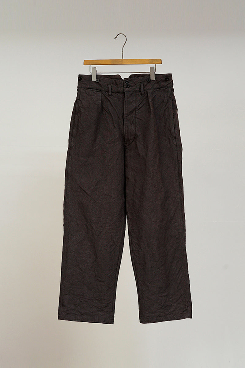 【ナイジェル・ケーボン】MAN / フレンチワークパンツ - ヘンプキャンバス / FRENCH WORK PANT - HEMP CANVAS