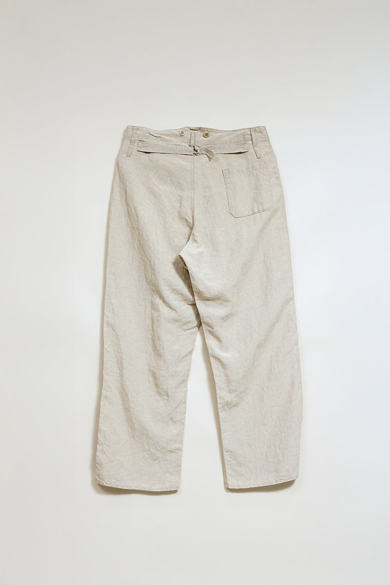 【ナイジェル・ケーボン】MAN / フレンチワークパンツ - リネンキャンバス / FRANCH WORK PANT - LINEN CANVAS