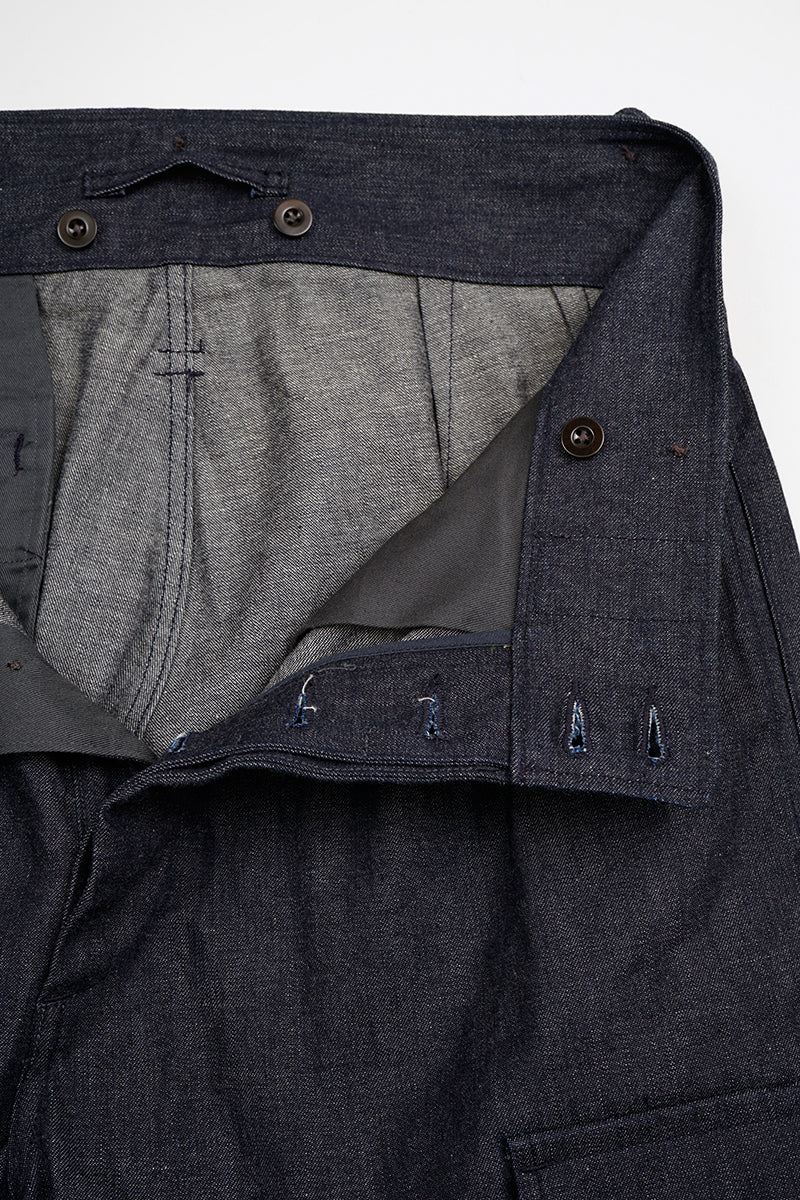 【ナイジェル・ケーボン】MAN / バトルドレスショーツ - 10オンス デニム / BATTLE DRESS SHORT - 10oz DENIM