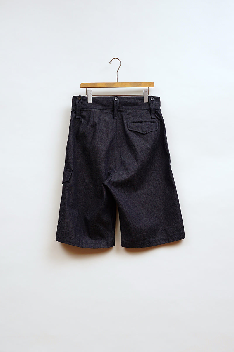 【ナイジェル・ケーボン】MAN / バトルドレスショーツ - 10オンス デニム / BATTLE DRESS SHORT - 10oz DENIM