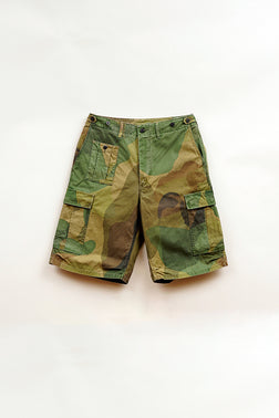 【ナイジェル・ケーボン】MAN / アーミーカーゴショーツ - フェードカモ / ARMY CARGO SHORT - FADE CAMO