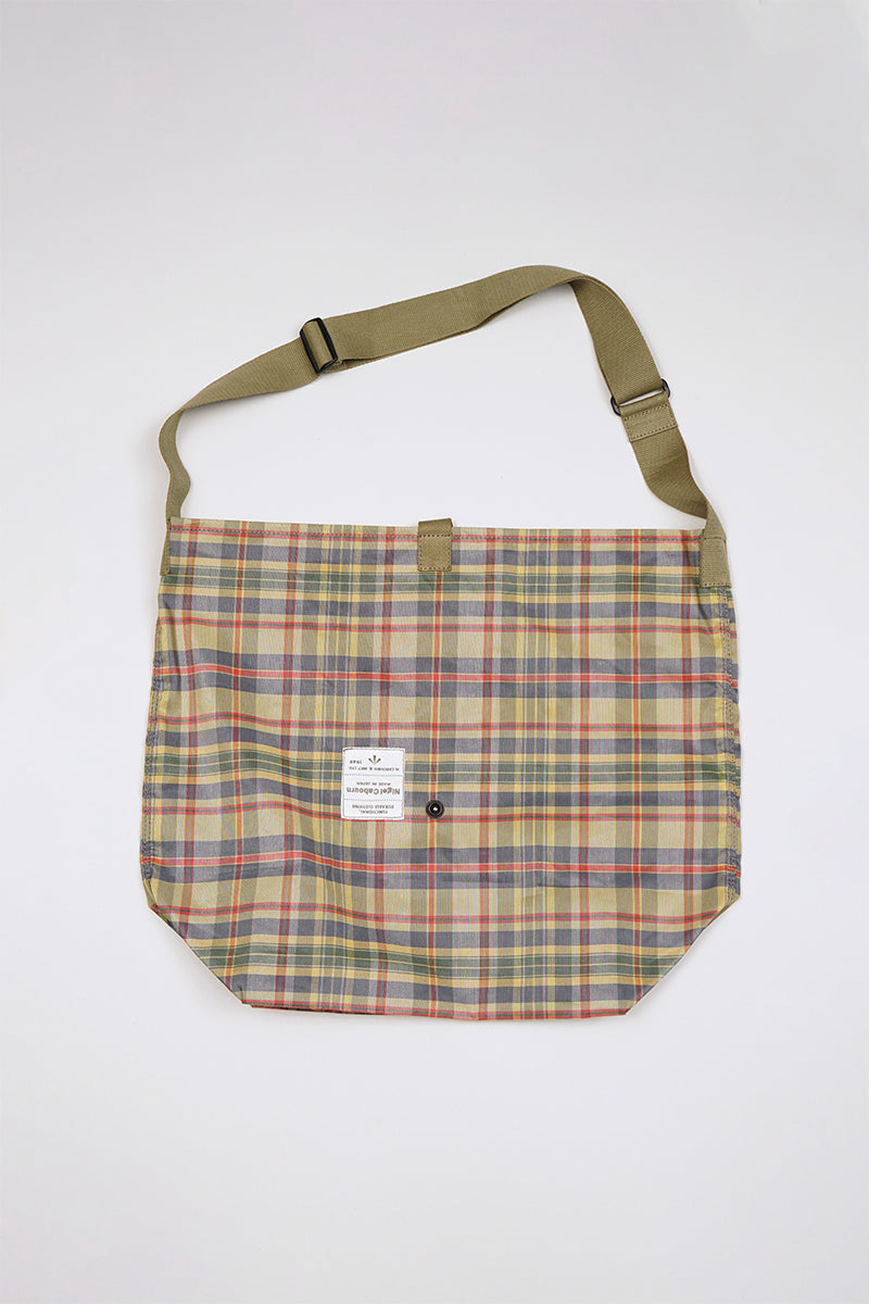 【ナイジェル・ケーボン】MAN / マルチバッグ - ラミーポリチェック / MULTI BAG - RAMIE POLY CHECK