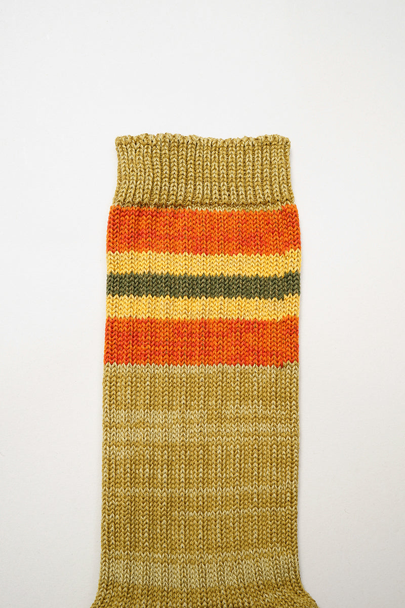 ナイジェル・ケーボン】MAN / ボーダーソックス / BORDER SOCKS