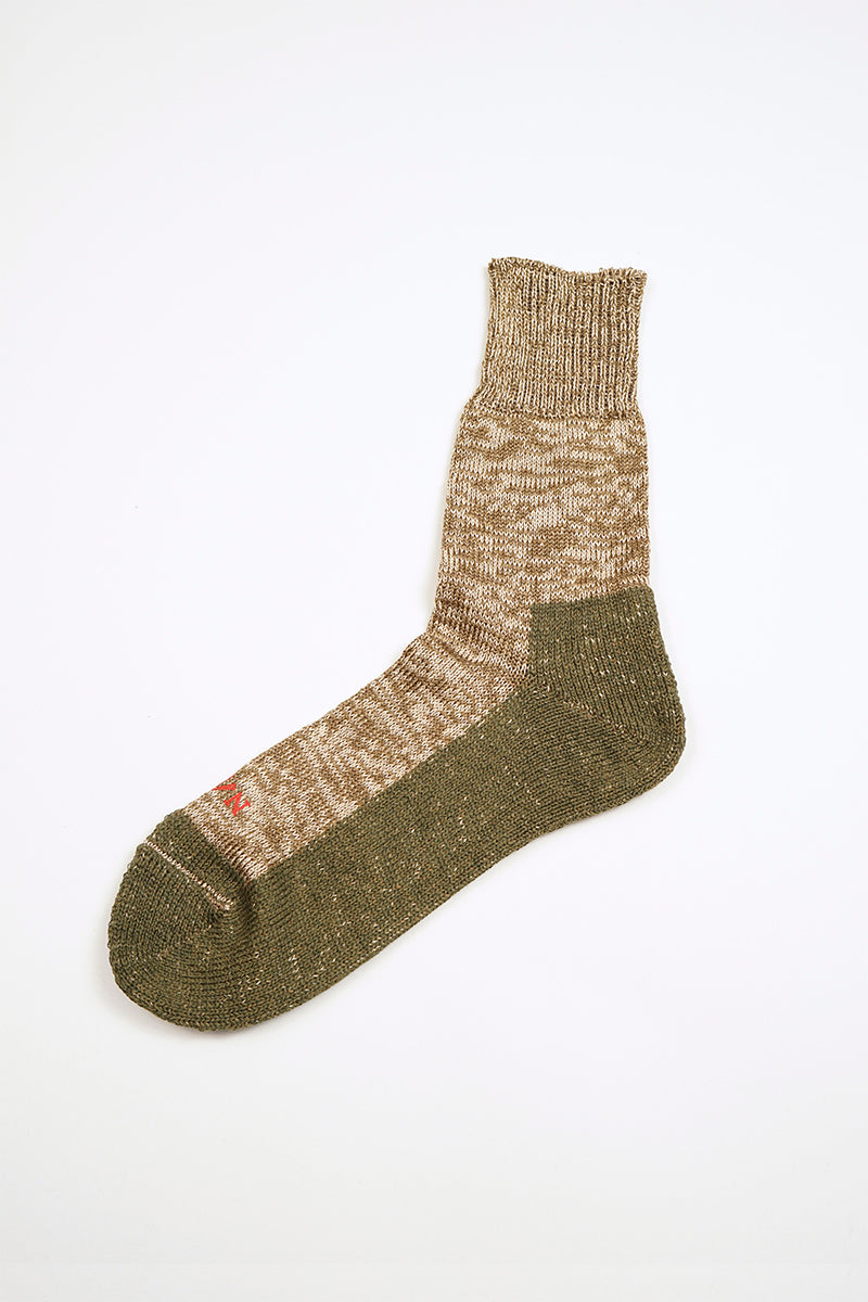 【ナイジェル・ケーボン】MAN / リネンコットンパイルソックス / LINEN COTTON PILE SOCKS