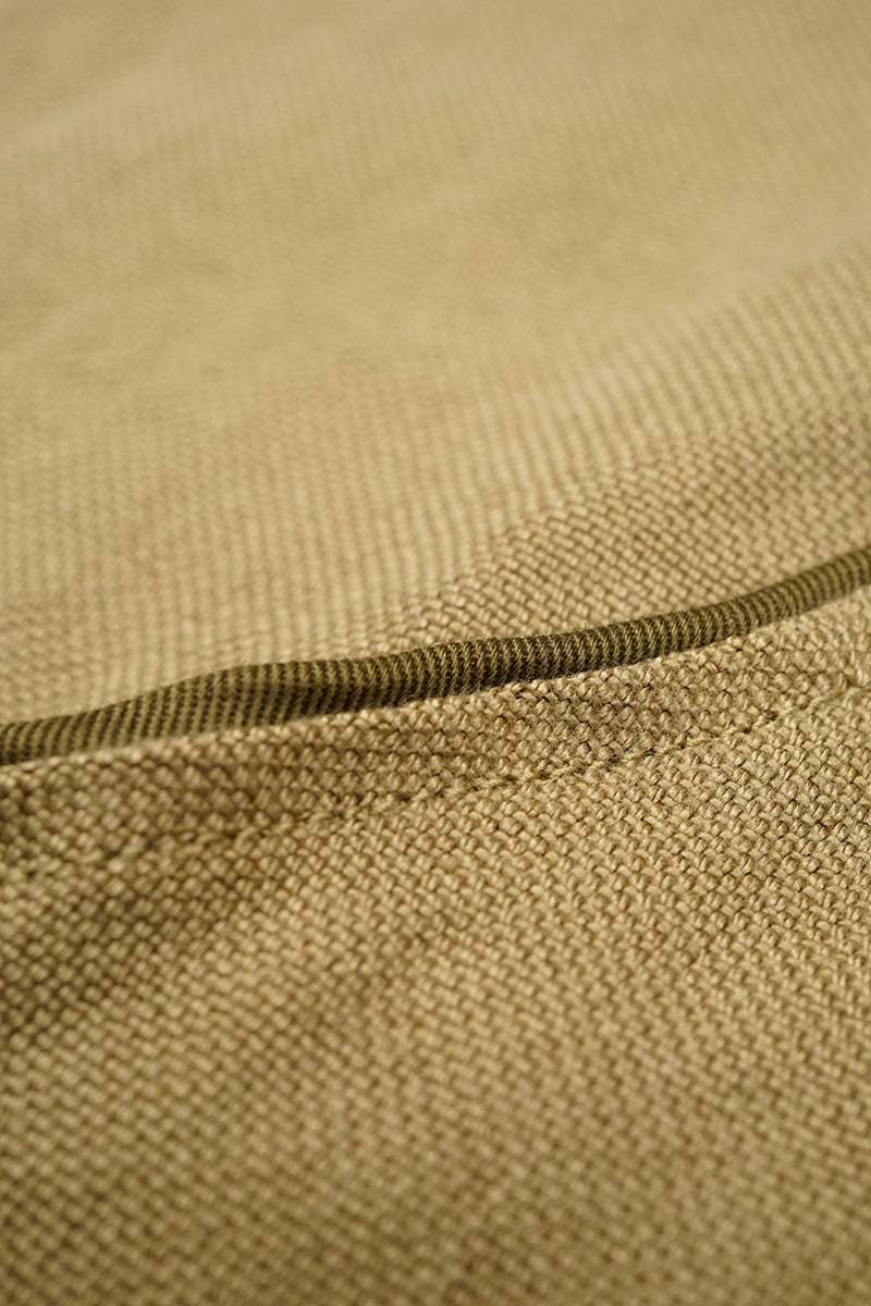 【ナイジェル・ケーボン】MAN / フレンチワークベスト - リネンピンオックス / FRENCH WORK VEST - LINEN PIN OX