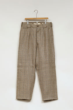 【ナイジェル・ケーボン】MAN / エンジニアパンツ - ヘンプリネンチェック / ENGINEER PANT - HEMP LINEN CHECK