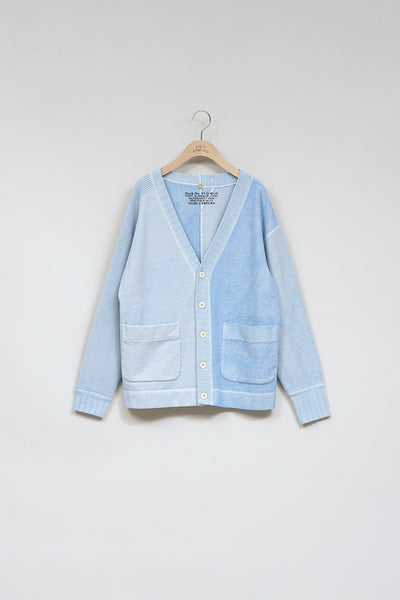 【ナイジェル・ケーボン】WOMAN / アーミージャージーミックスカーディガン / ARMY JERSEY MIX CARDIGAN