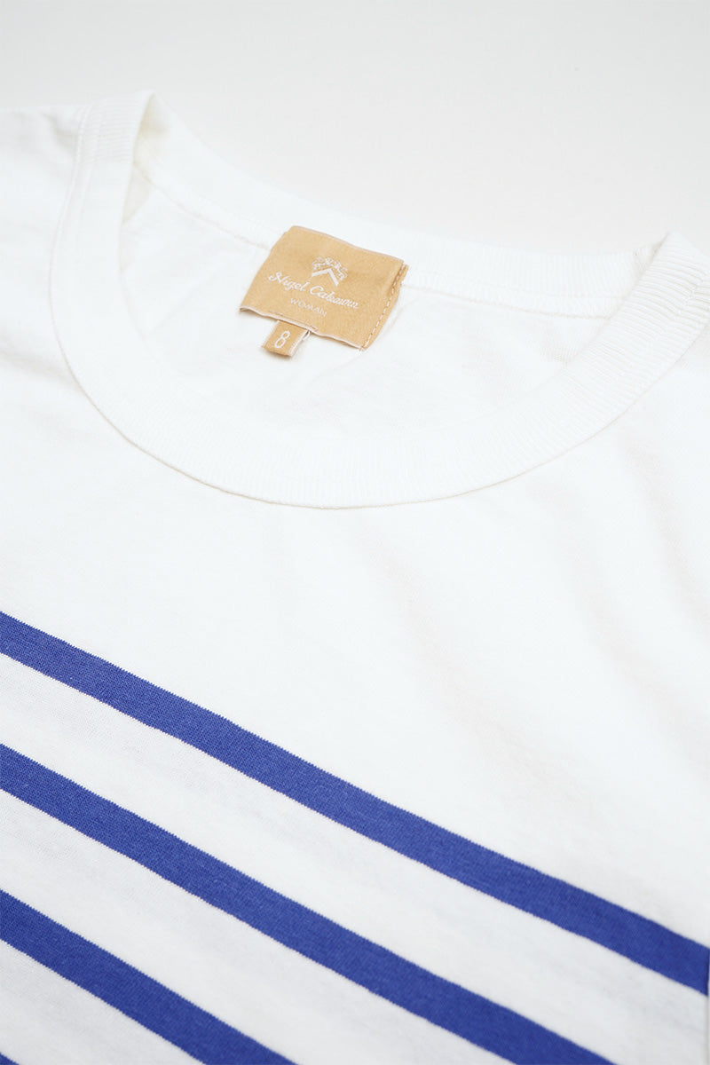 ナイジェル・ケーボン】WOMAN / 5.6ozタンクトップ ボーダー / 5.6oz