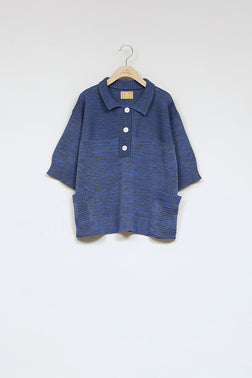 【ナイジェル・ケーボン】WOMAN / ベースボールニットポロ / BASEBALL KNIT POLO