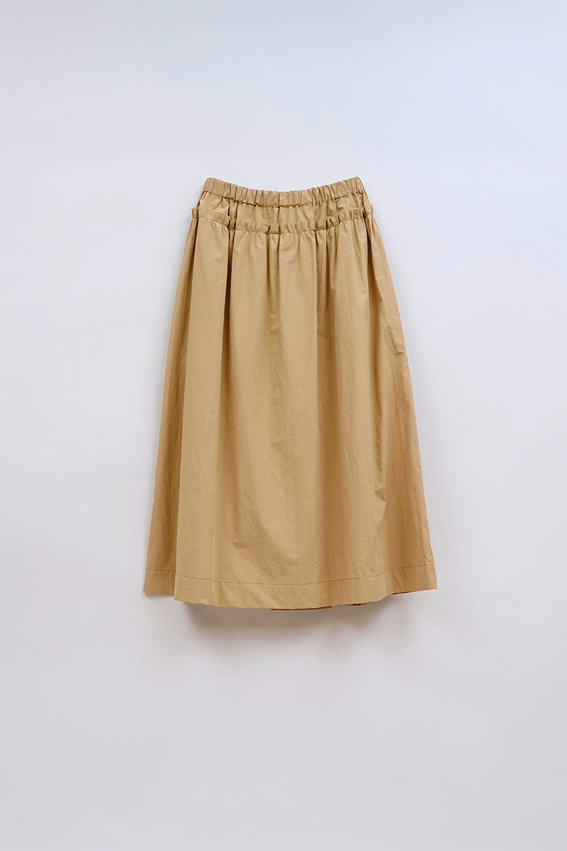 【ナイジェル・ケーボン】WOMAN / イージースカート コットンタイプライター / EASY SKIRT COTTON TYPEWRITER