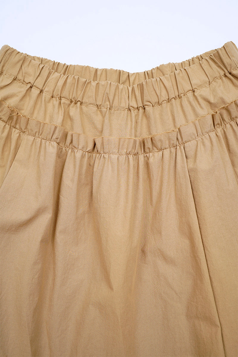 【ナイジェル・ケーボン】WOMAN / イージースカート コットンタイプライター / EASY SKIRT COTTON TYPEWRITER