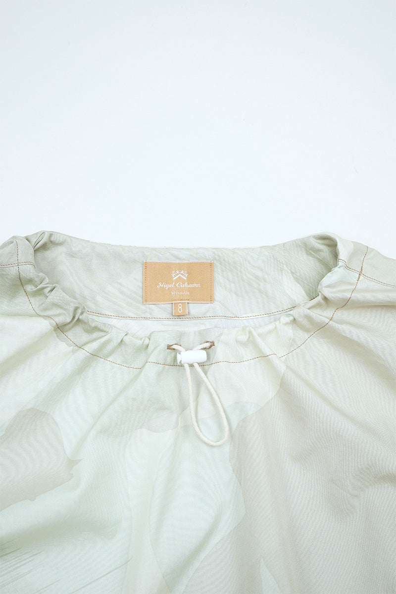 【ナイジェル・ケーボン】WOMAN / ショートスリーブドレス コットン カモ / S/S DRESS COTTON CAMO
