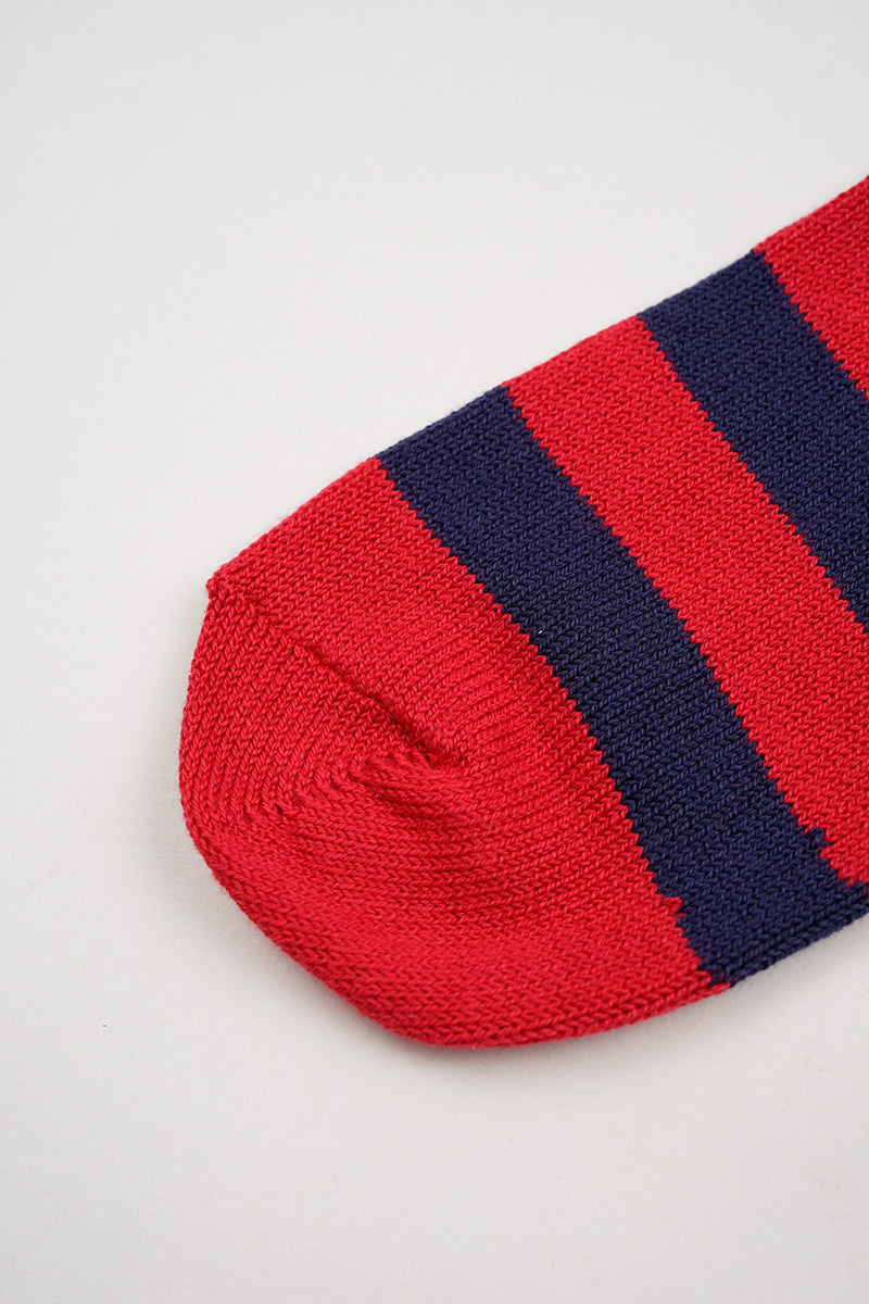 バスケットボール用ストライプソックス bi-color crew mid. socks【black/teal】 - Arch ☆ アーチ