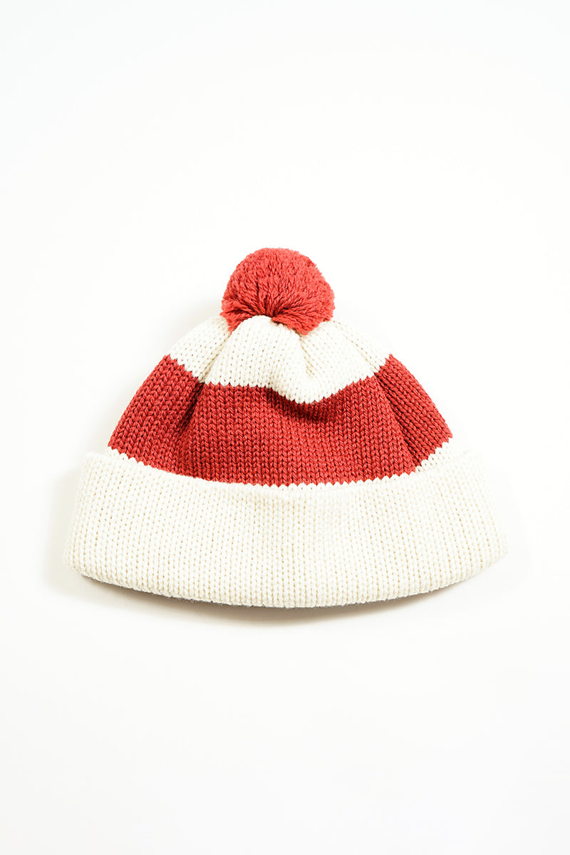 【ナイジェル・ケーボン】MAN / ストライプボブルハット / STRIPE BOBBLE HAT