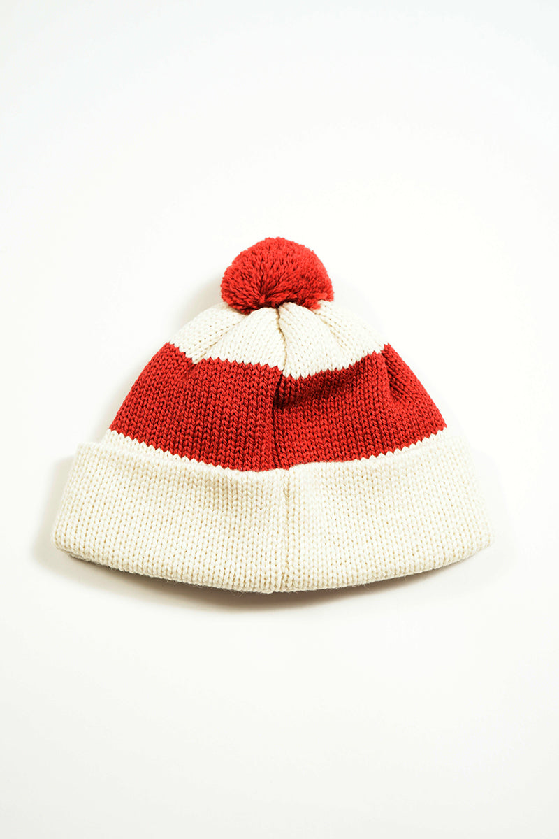 ナイジェル・ケーボン】MAN / ストライプボブルハット / STRIPE BOBBLE