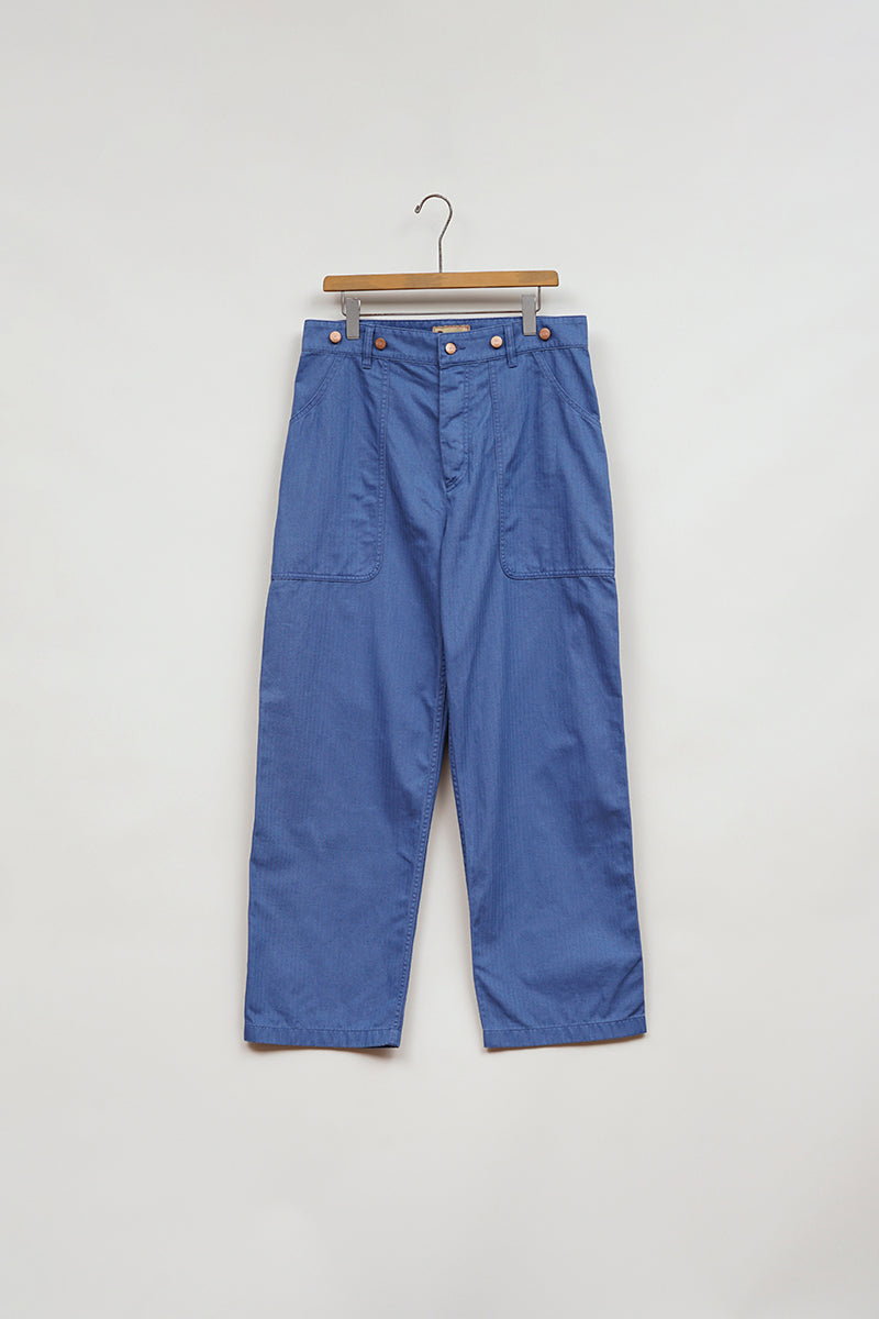 【ナイジェル・ケーボン】UNISEX / ヘリンボーンワークパンツ / PT02-02-HB WORK PANT