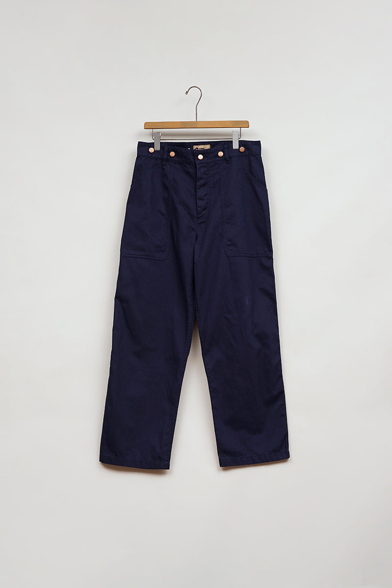 【ナイジェル・ケーボン】UNISEX / ヘリンボーンワークパンツ / PT02-02-HB WORK PANT