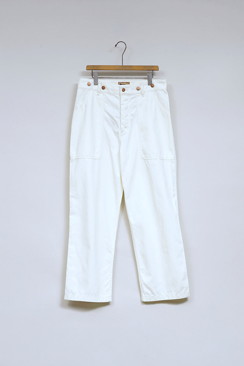 【ナイジェル・ケーボン】UNISEX / ヘリンボーンワークパンツ / PT02-02-HB WORK PANT