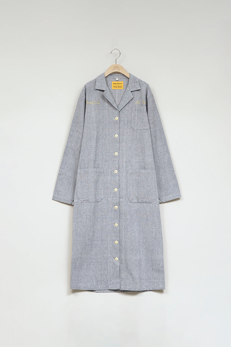 【ナイジェル・ケーボン】WOMAN / ナイジェル・ケーボン × オリジナルマドラス・トレーディングカンパニー - フレンチワークカバーオール / Nigel Cabourn × ORIGINAL MADRAS TRADING COMPANY - #3 FRENCHWORK COVERALL DR