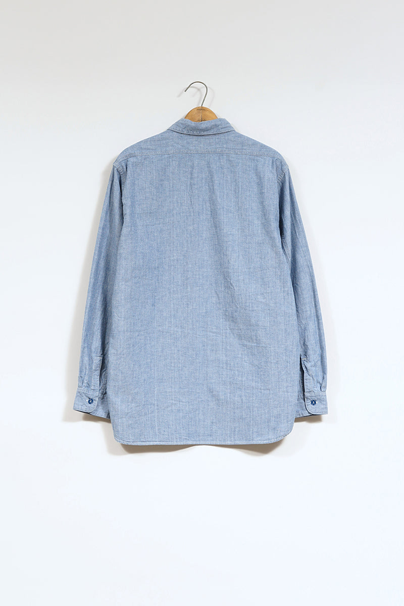 【ナイジェル・ケーボン】MAN / USネイビーシャツ - ハンクダイイング / US NAVY SHIRT - HANK DYEING
