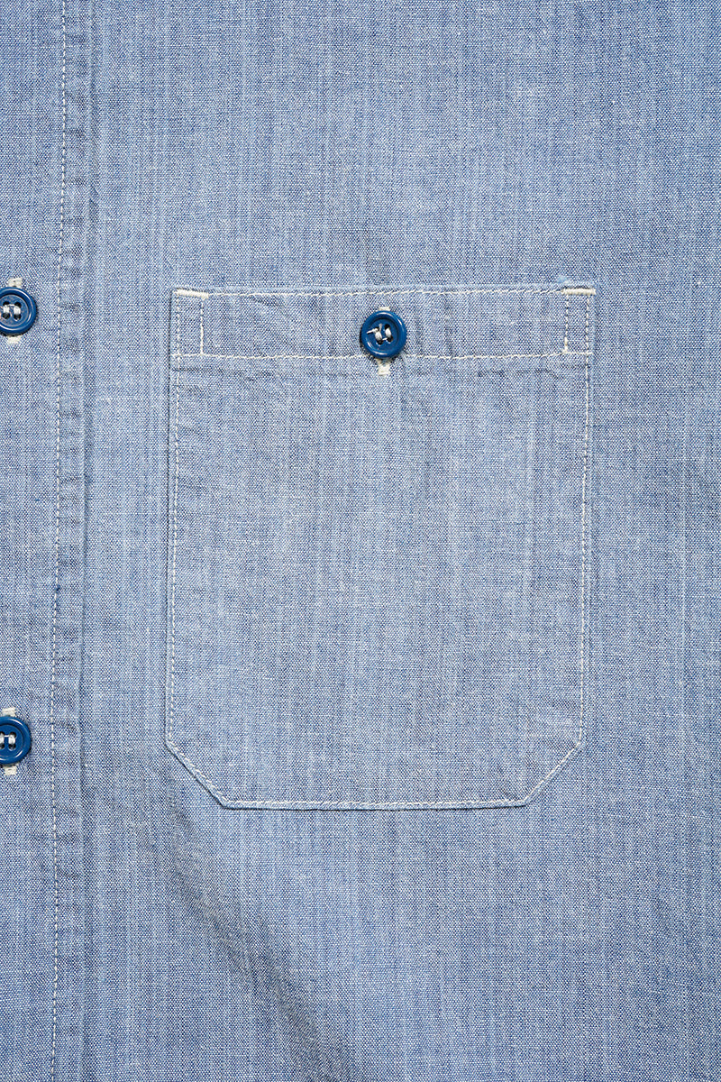【ナイジェル・ケーボン】MAN / USネイビーシャツ - ハンクダイイング / US NAVY SHIRT - HANK DYEING