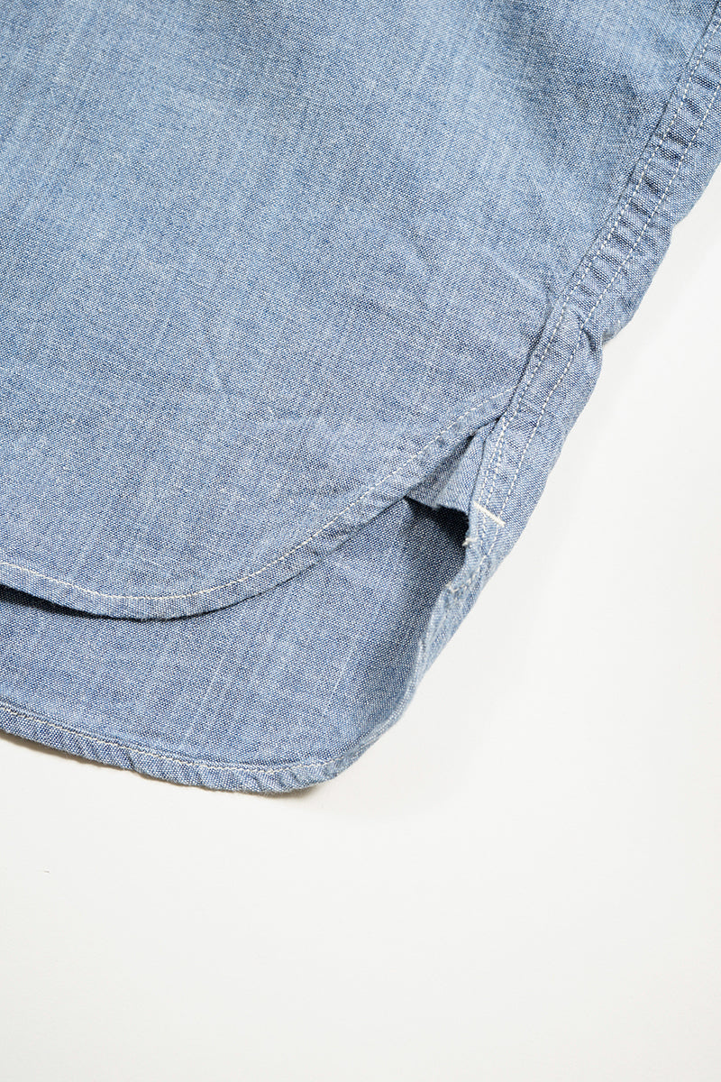 【ナイジェル・ケーボン】MAN / USネイビーシャツ - ハンクダイイング / US NAVY SHIRT - HANK DYEING