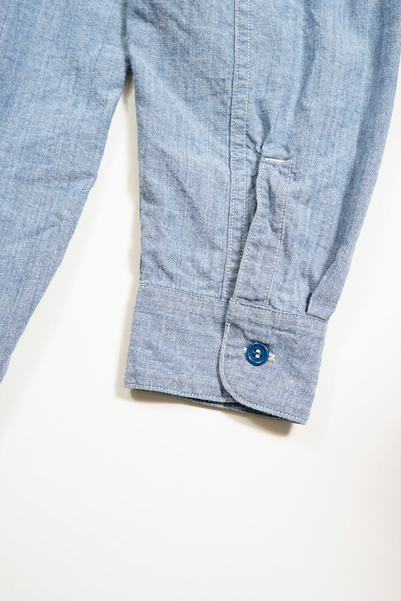 【ナイジェル・ケーボン】MAN / USネイビーシャツ - ハンクダイイング / US NAVY SHIRT - HANK DYEING