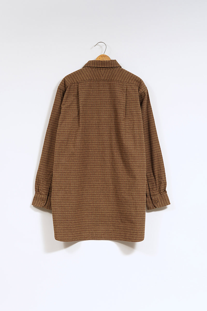 【ナイジェル・ケーボン】UNISEX / グランパシャツ - チェック / GRANDPA SHIRT - CHECK