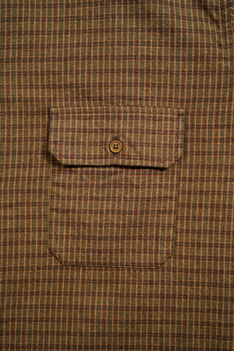【ナイジェル・ケーボン】UNISEX / グランパシャツ - チェック / GRANDPA SHIRT - CHECK