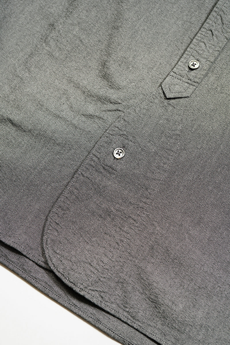 【ナイジェル・ケーボン】MAN / ブリティッシュオフィサーズシャツ - ブラック / BRITISH OFFICERS SHIRT - BLACK