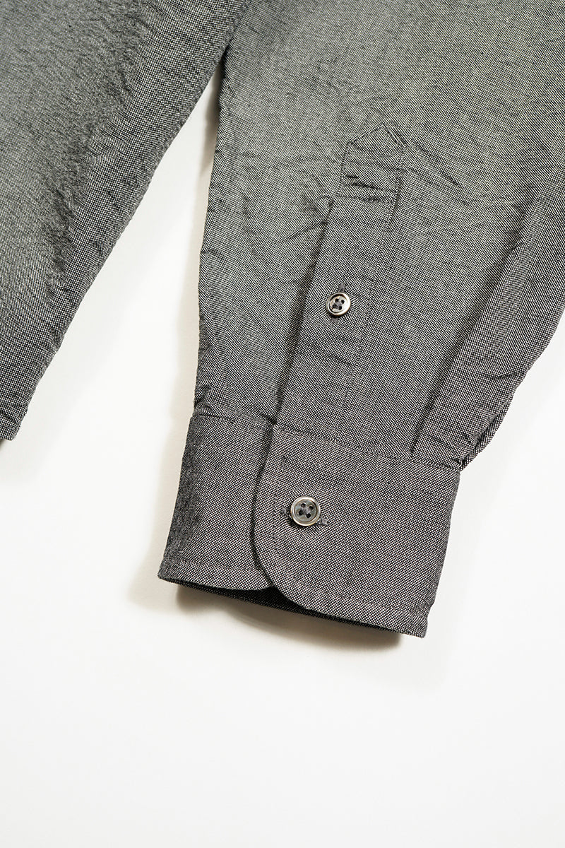 【ナイジェル・ケーボン】MAN / ブリティッシュオフィサーズシャツ - ブラック / BRITISH OFFICERS SHIRT - BLACK