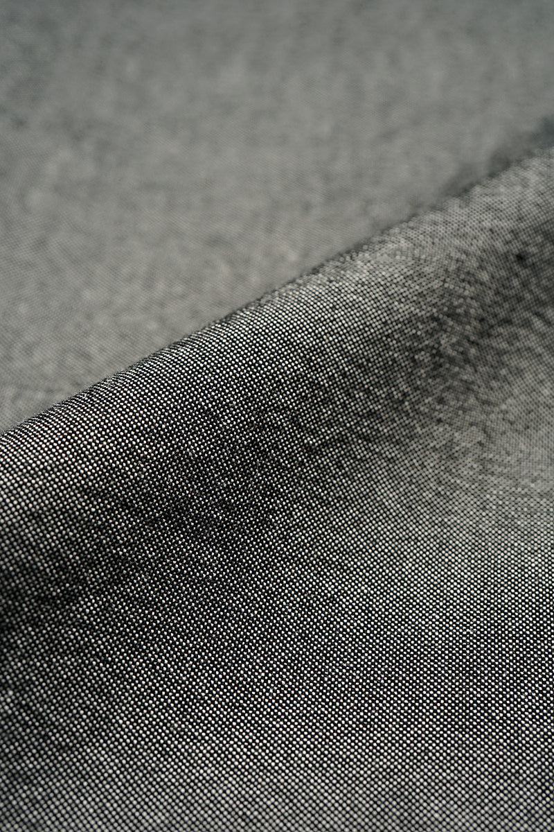 【ナイジェル・ケーボン】MAN / ブリティッシュオフィサーズシャツ - ブラック / BRITISH OFFICERS SHIRT - BLACK