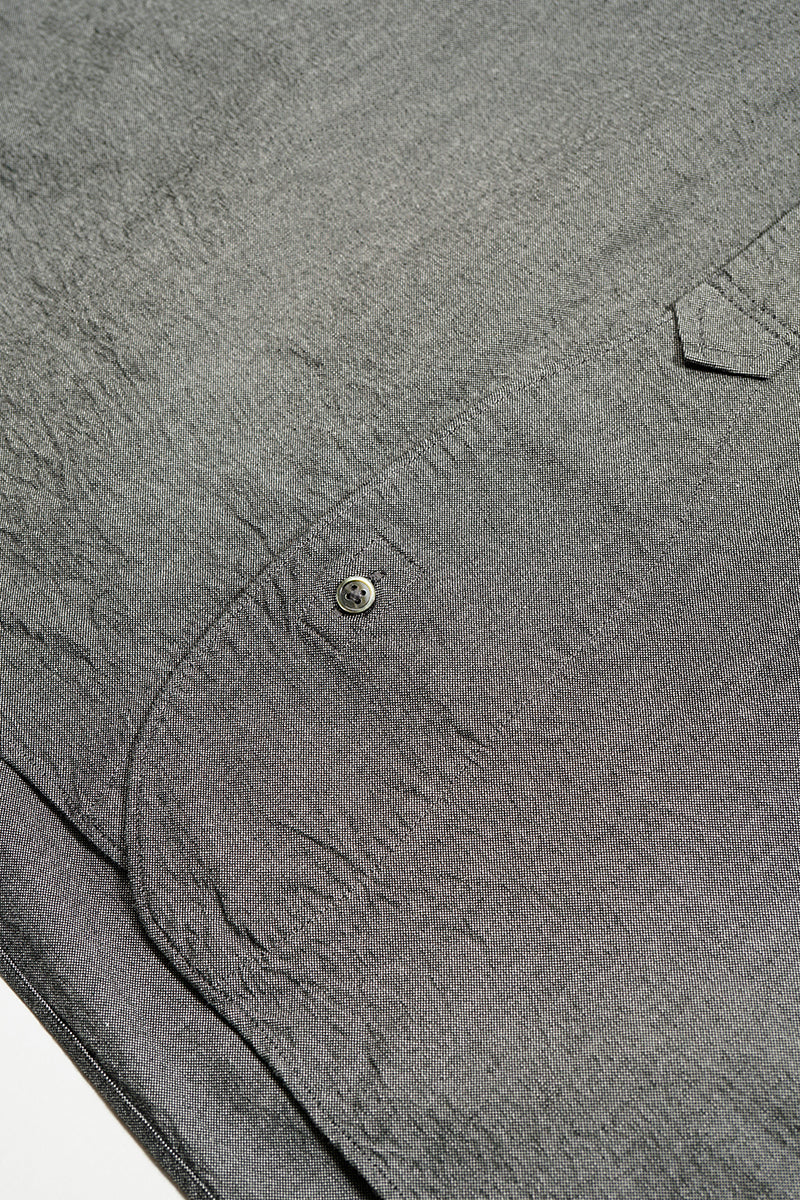 【ナイジェル・ケーボン】MAN / ブリティッシュオフィサーズシャツ - タイプ2 ブラック/ BRITISH OFFICERS SHIRT - TYPE2 BLACK