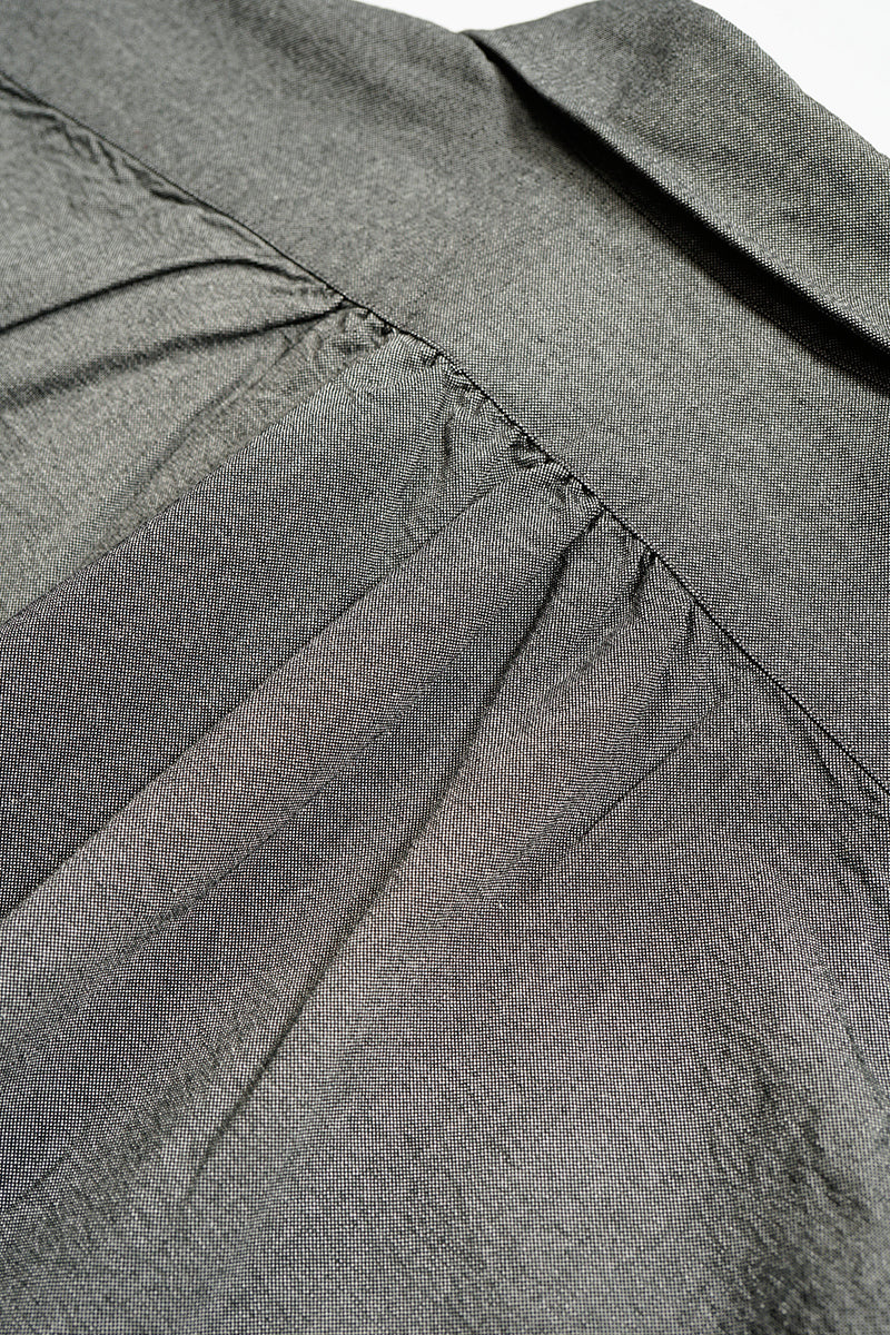 【ナイジェル・ケーボン】MAN / ブリティッシュオフィサーズシャツ - タイプ2 ブラック/ BRITISH OFFICERS SHIRT - TYPE2 BLACK