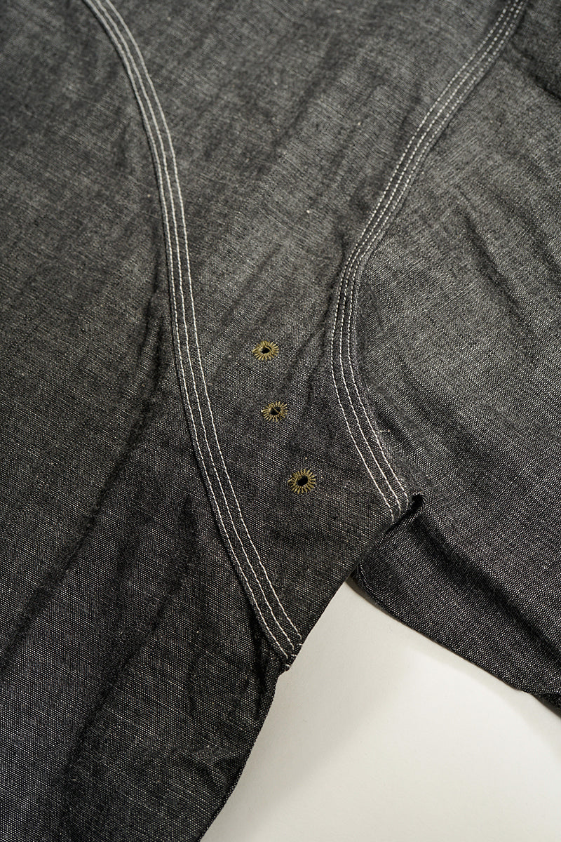 【ナイジェル・ケーボン】MAN / ニューメディカルシャツ - ブラック / NEW MEDICAL SHIRT - BLACK