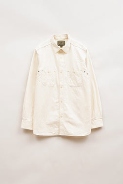 福岡店・オンラインストア限定【ナイジェル・ケーボン】MAN / メディカルシャツ - アイボリー / MEDICAL SHIRT - IVORY