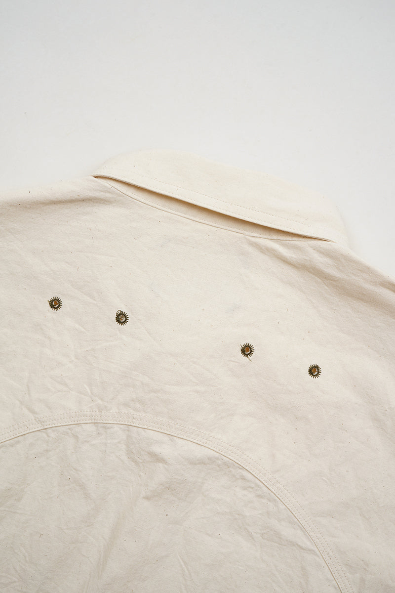 福岡店・オンラインストア限定【ナイジェル・ケーボン】MAN / メディカルシャツ - アイボリー / MEDICAL SHIRT - IVORY